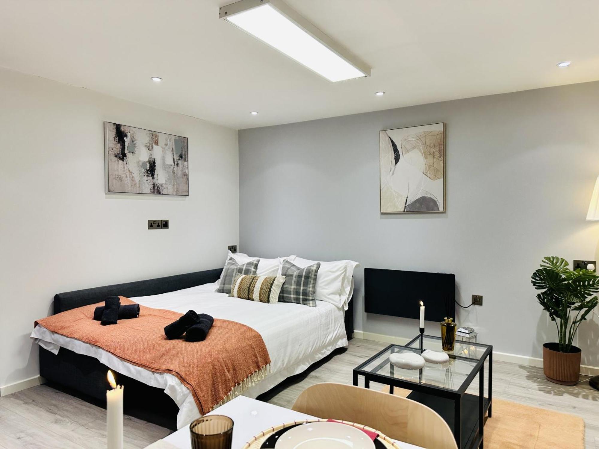Goldersgreen Apartments By Sleepy London Zimmer foto